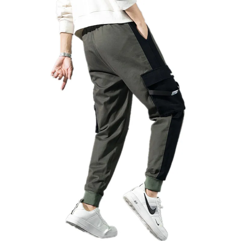 

Pants Men's Jogger Pants Fashion Elastic Waist Casual Pants Men Streetwear Loose Trousers Mens Sweat Pants