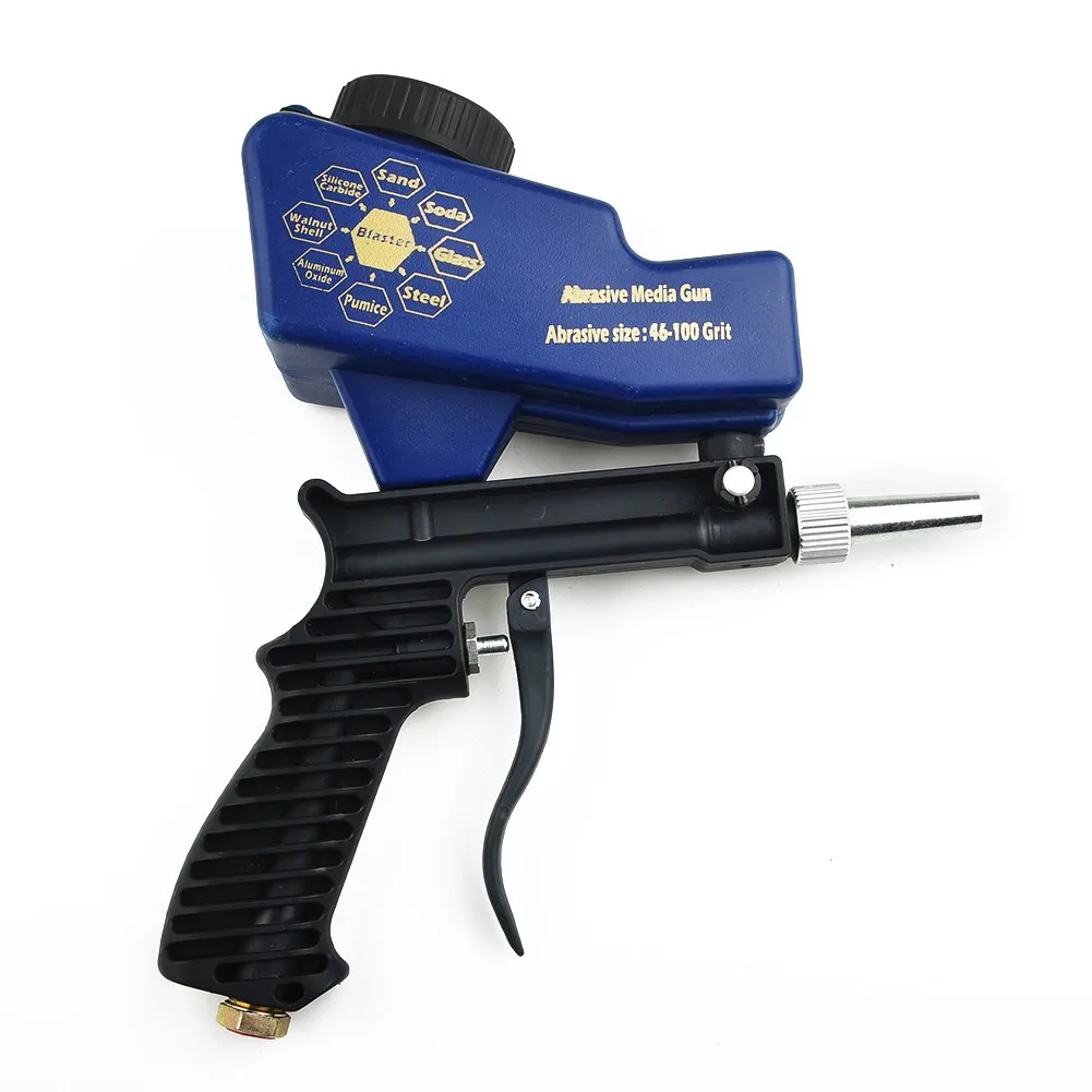 

Pneumatic Sandblasting Gun Air Sandblasting Machine Hand Held Sand Blaster Portable Shot Media Blasting Pneumatic Gun Pistol Air