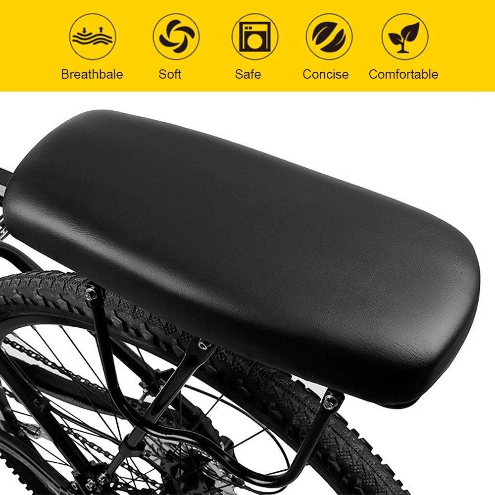 Bicycle Rear Saddle Child Rear Seat Cover Baby Bike Chair wi