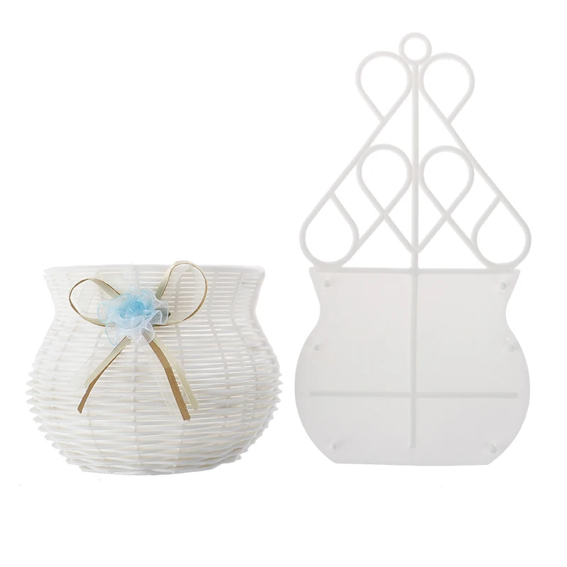 Подвесная корзина для цветов сада вечевечерние ваза ручной работы органайзер