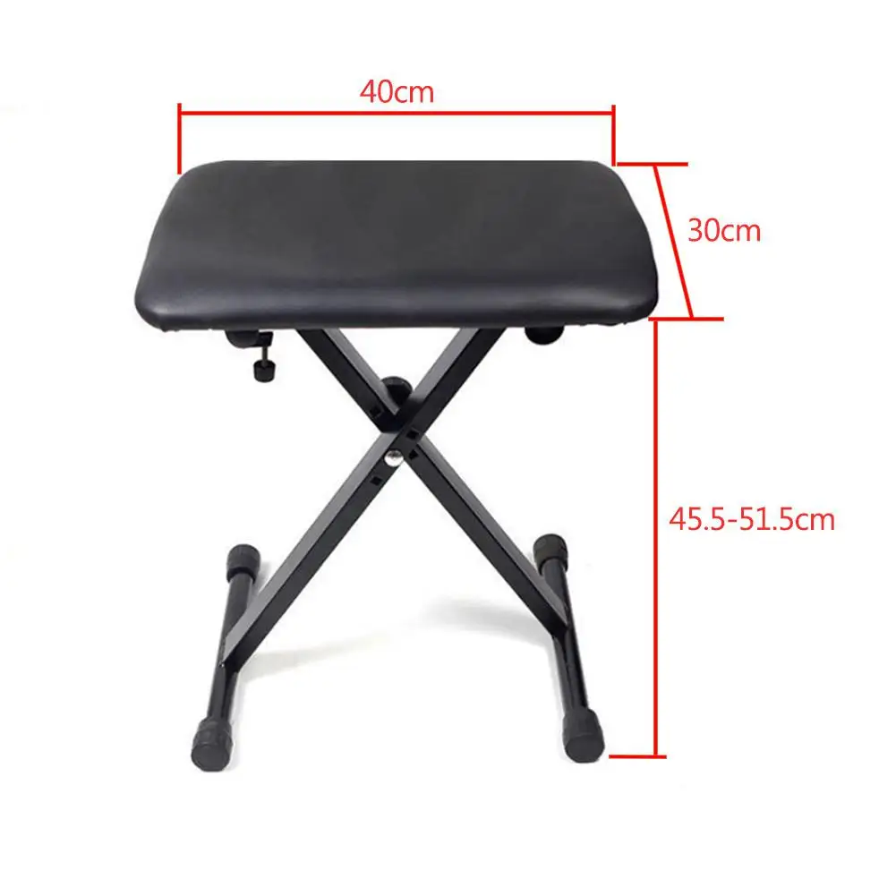 Складной X-type инструмент для клавиатуры пианино барабан стул регулируемая высота