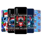 Рождественский подарок Стич для OPPO A74 A94 A93 A73 A53 A32 A31 A72 A12E A12 A11 A9 A5 2020 5G AX7 мягкая прозрачная фотография