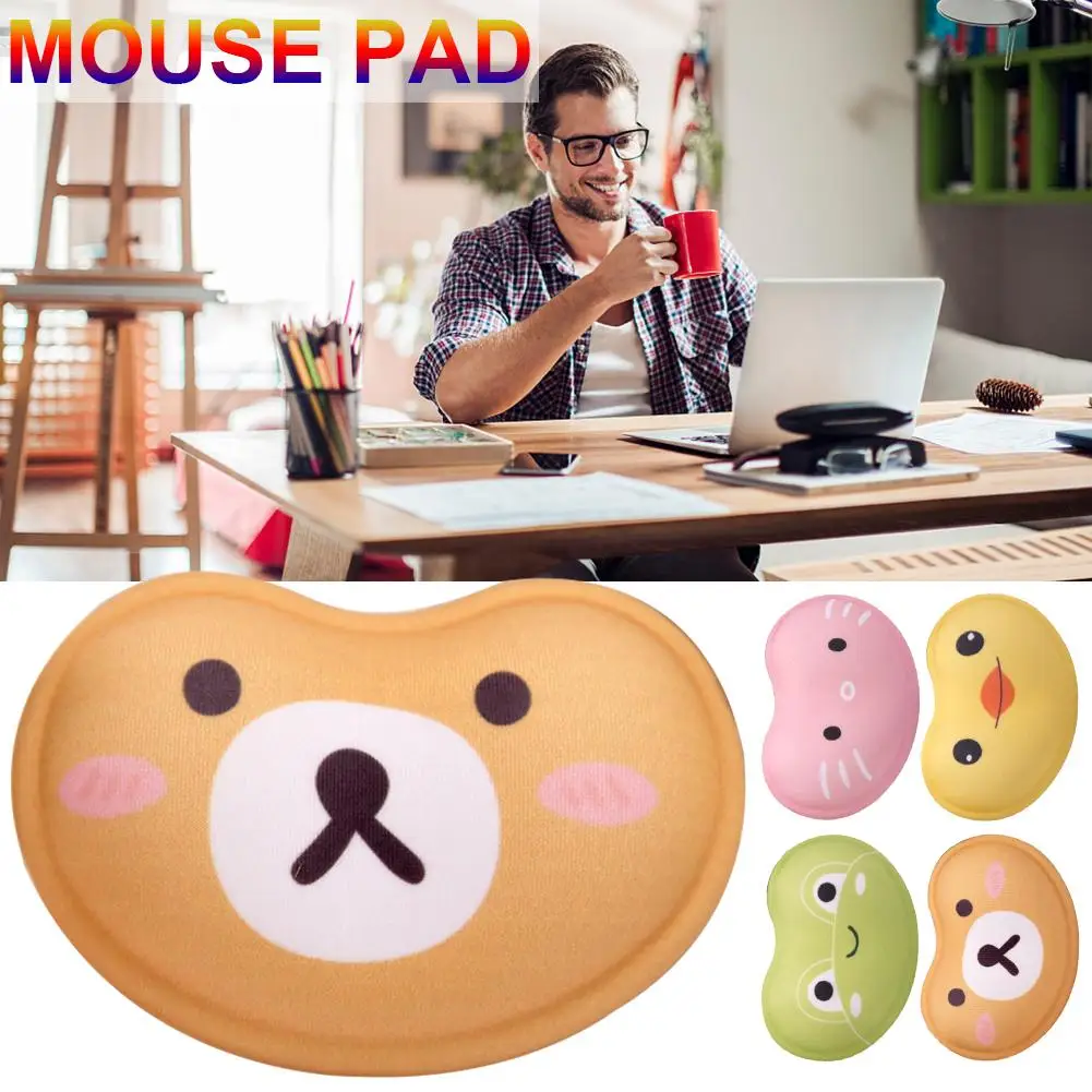 Мини коврик для мыши с принтом из мультфильма мини пена памяти Нескользящая