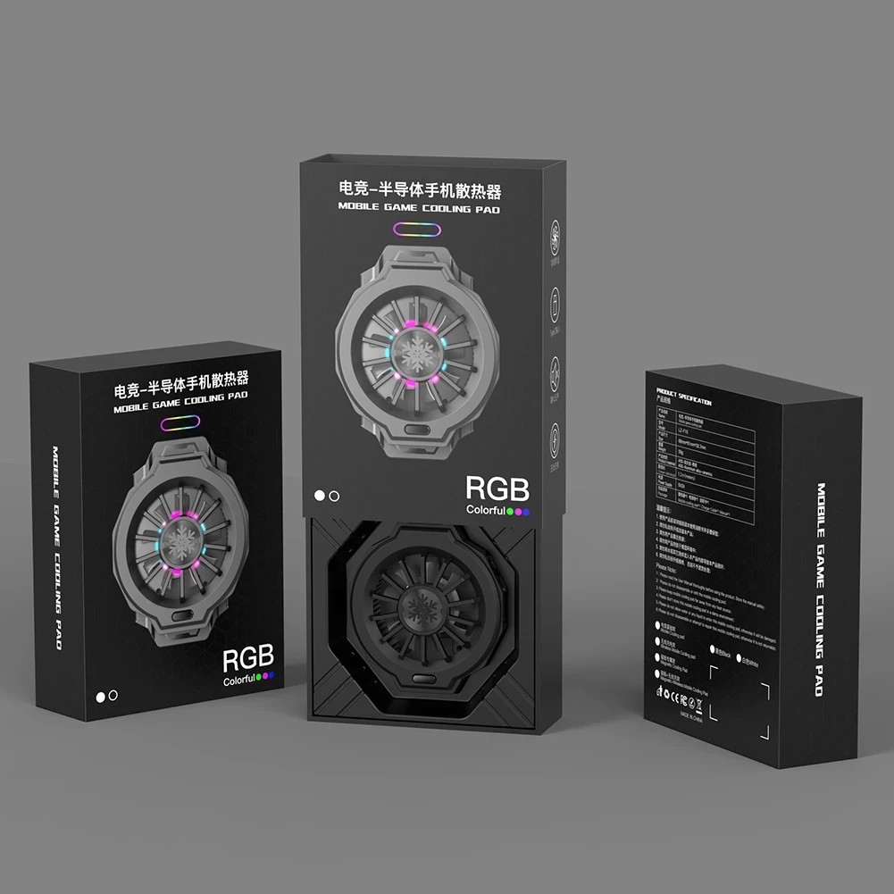 Охлаждающий вентилятор для смартфона типа C портативный игровой кулер