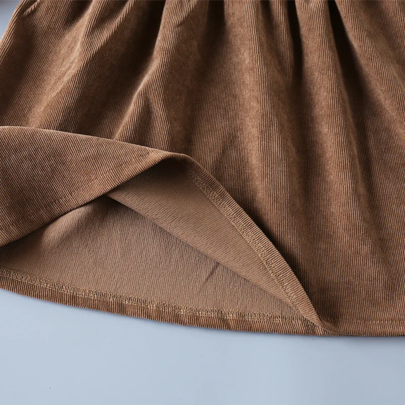 2021 платье для девочек весенние модные кружевные платья с длинным рукавом детей