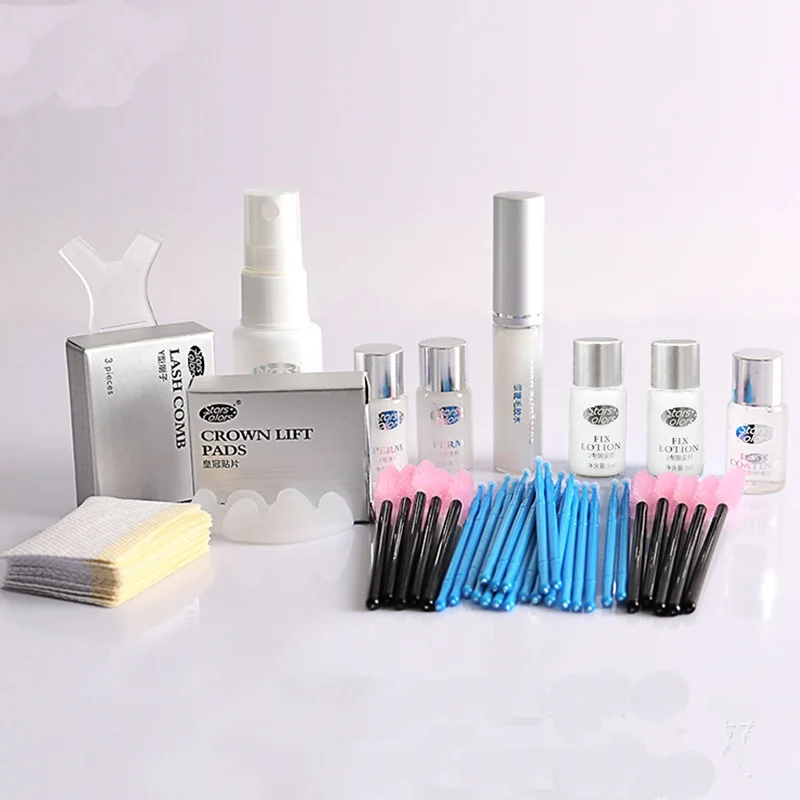 Быстрая завивка ресниц Лифт комплект макияж Набор для ламинирования Upgrated версия