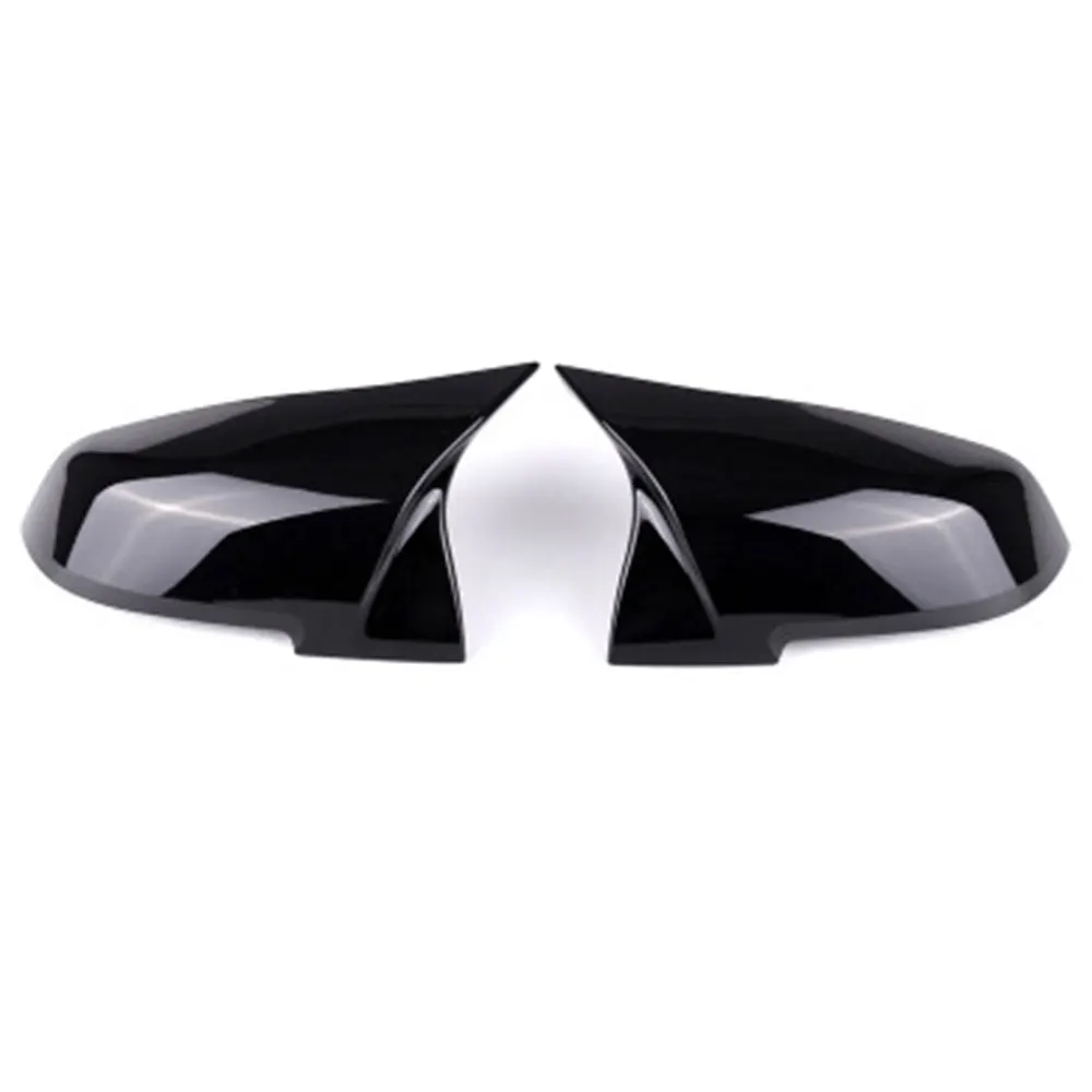 Крышка для зеркала заднего вида из АБС-пластика белая/черная подходит BMW 5 серии F10