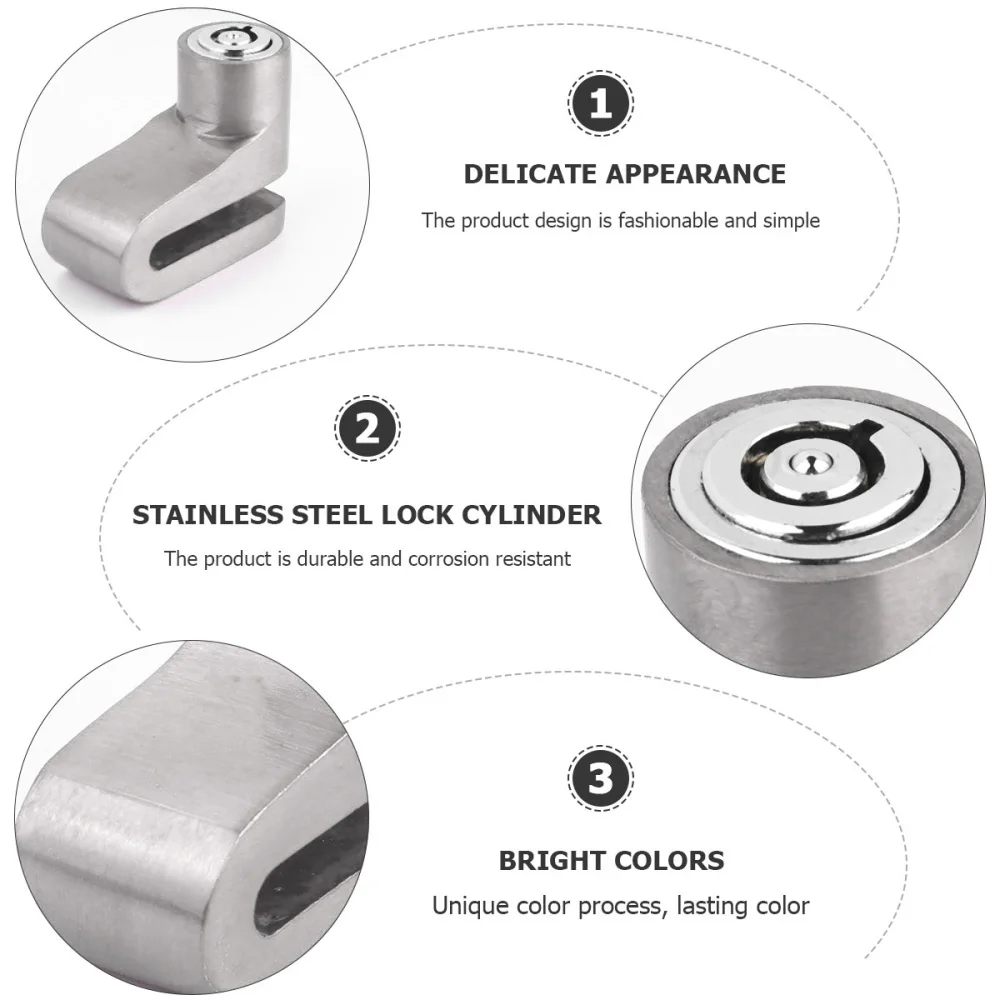 1 шт. замок для мотоцикла защита от кражи велосипедный дисковый тормозной