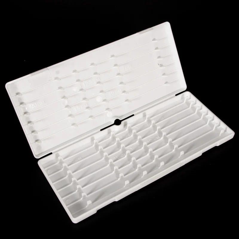 Двухсторонний пластиковый ящик для рыболовных принадлежностей, прозрачный легкий фотобокс для рыболовных принадлежностей