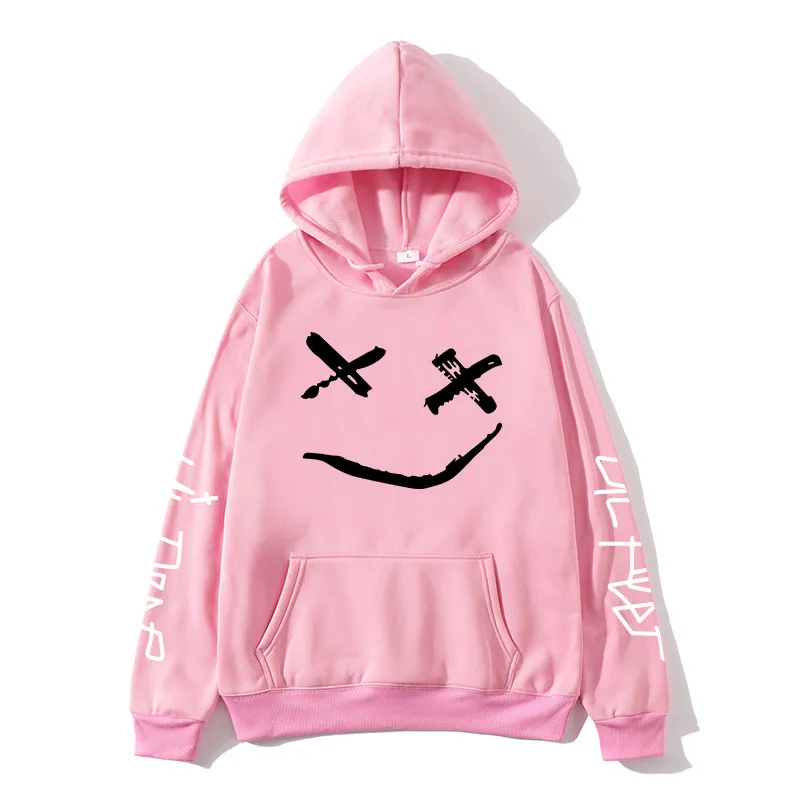 Толстовки Lil Peep с надписью Love lil.peep мужские толстовки пуловер капюшоном