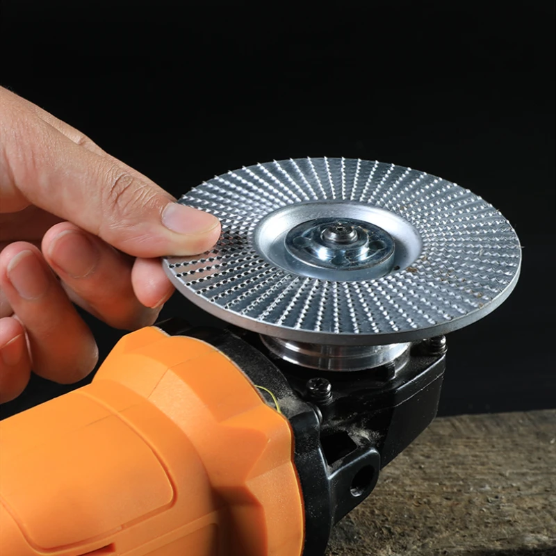 

High Quanlity Wood Grinding Wheel Rotary Disc Sanding Wood Carving Tool Abrasive Disc Tools For Angle Grinder 16/22.2mm Bore