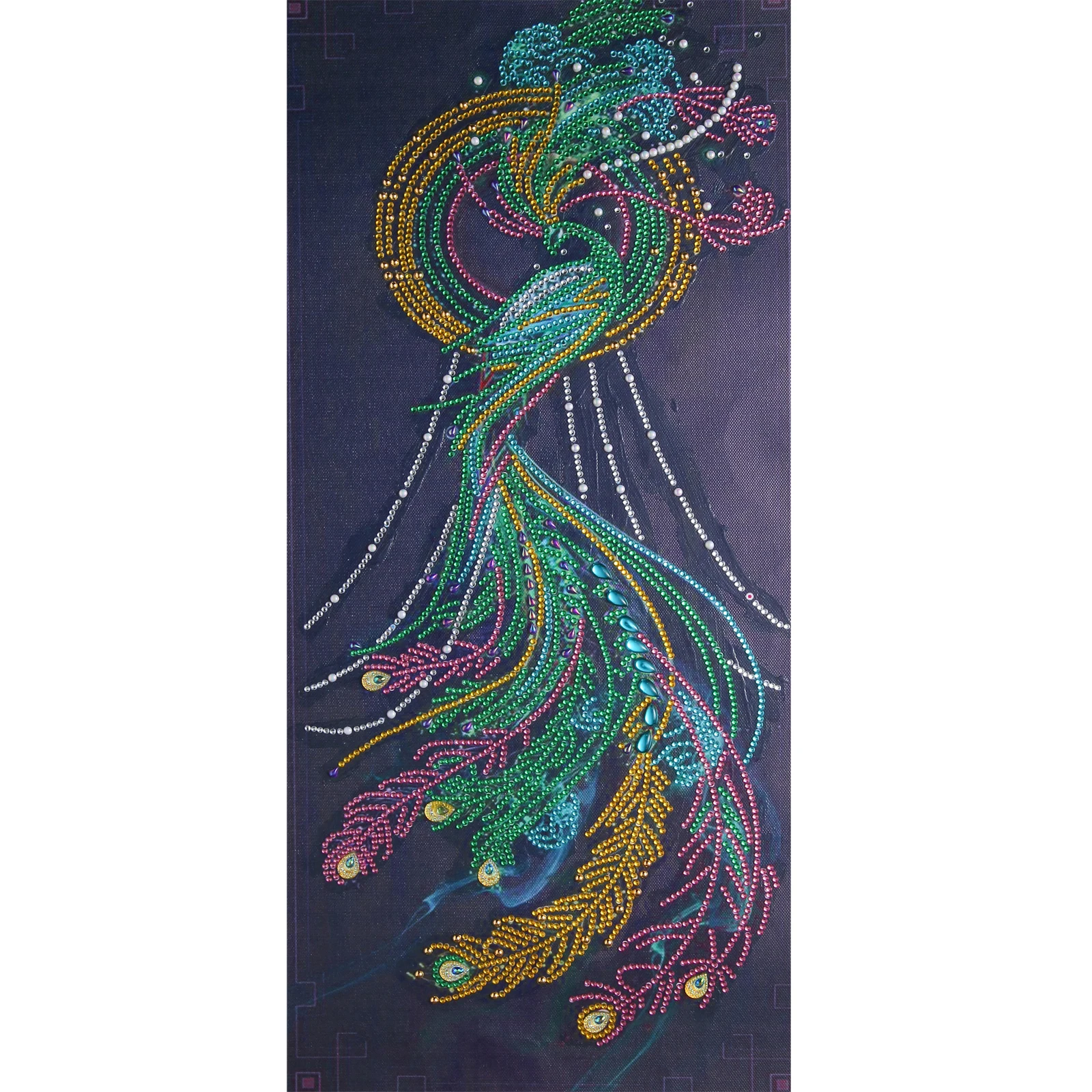 

Special Shaped Diamond Painting Animal Peacock Flower Big DIY 5D Partial Drill Cross Stitch Kits Rhinestone Home Wall Sticker