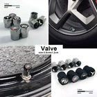 Автомобильный шестигранный клапан, 4 шт., черный, серебристый алюминиевый сплав для Changan Cs55 Alsvin F70 Cs85 Cs15 35 Chana 2012 2010, автомобильные аксессуары