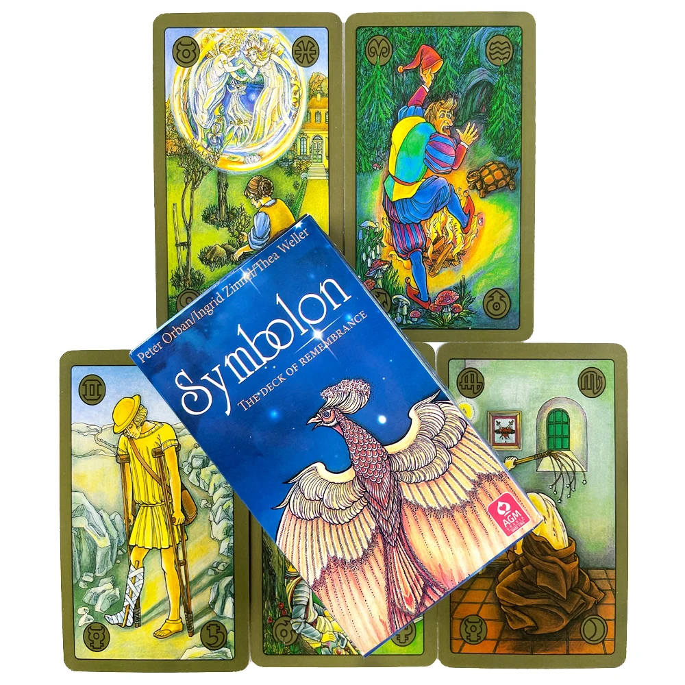 

New Style Symbolon Tarot Cards High Quality Divination Prophecy Board Games for Adults Astrology Occult Witchcraft Supplies