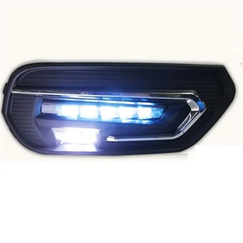 Drl Automovil Cob дневные ходовые авто лампы Автомобильные светодиодные фары передние противотуманные задние Автомобильные фары в сборе 17 для Honda Avancier