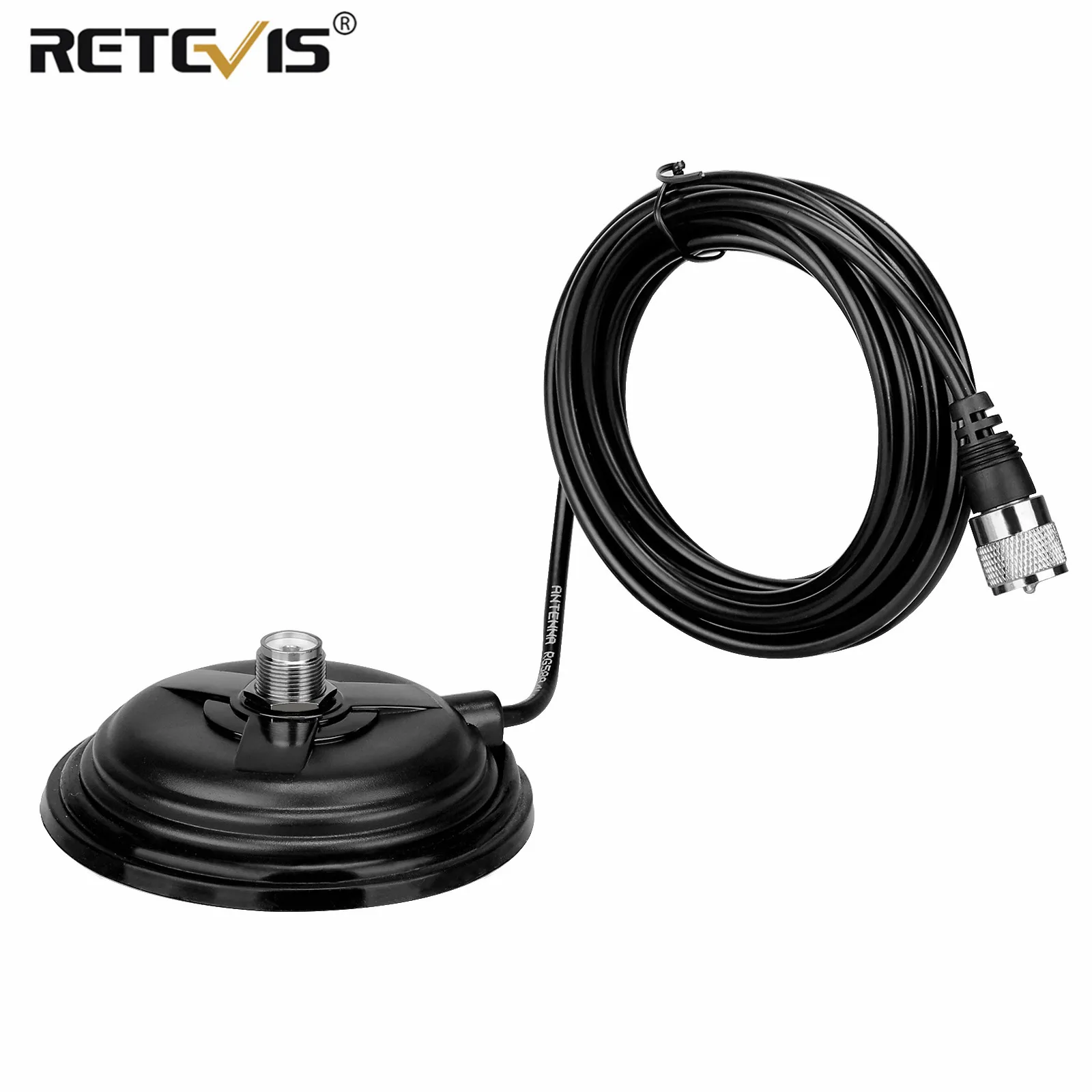 Retevis CA35 магнитное крепление на крышу базовое SL16 K с коаксиальным кабелем 4 м J PL 259/SO