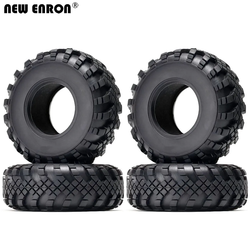 

NEW ENRON 2.2" Rubber Wheels Tyre Tires 130*56*50MM 4Pcs For RC Car Crawler 1/10 Axial RR10 Bomber RBX10 Ryft 90053 AX10 Wraith