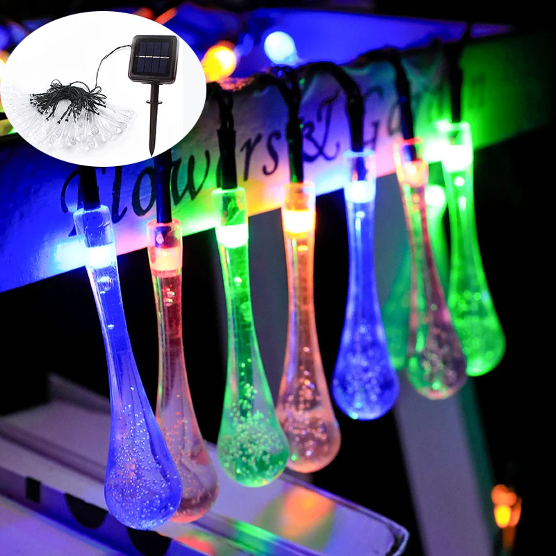 Светодиодная гирлянда на солнечной батарее 20/30 светодиодов|Светодиодные