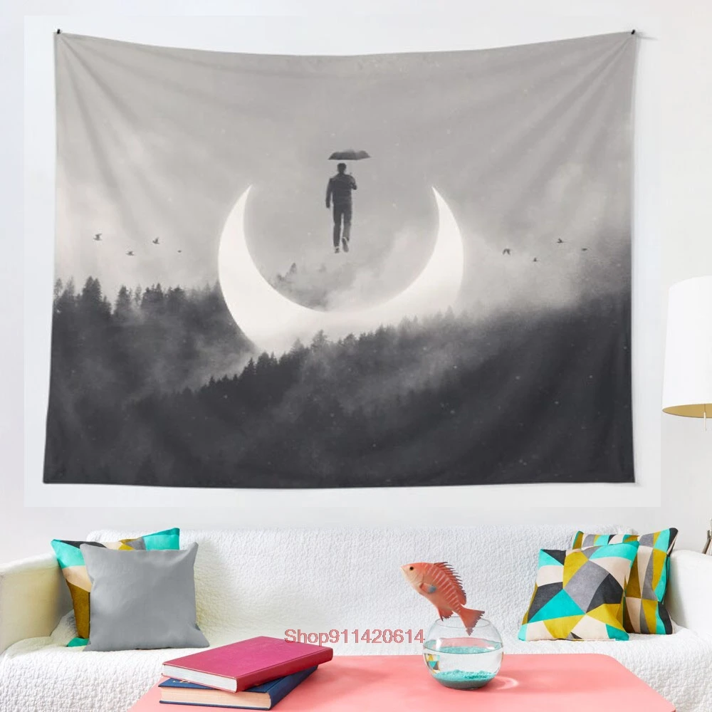 

Chasing the Light tapestry Wall Tapestry Wall Hanging Wall Decor Blanket Bedding Curtain Throw