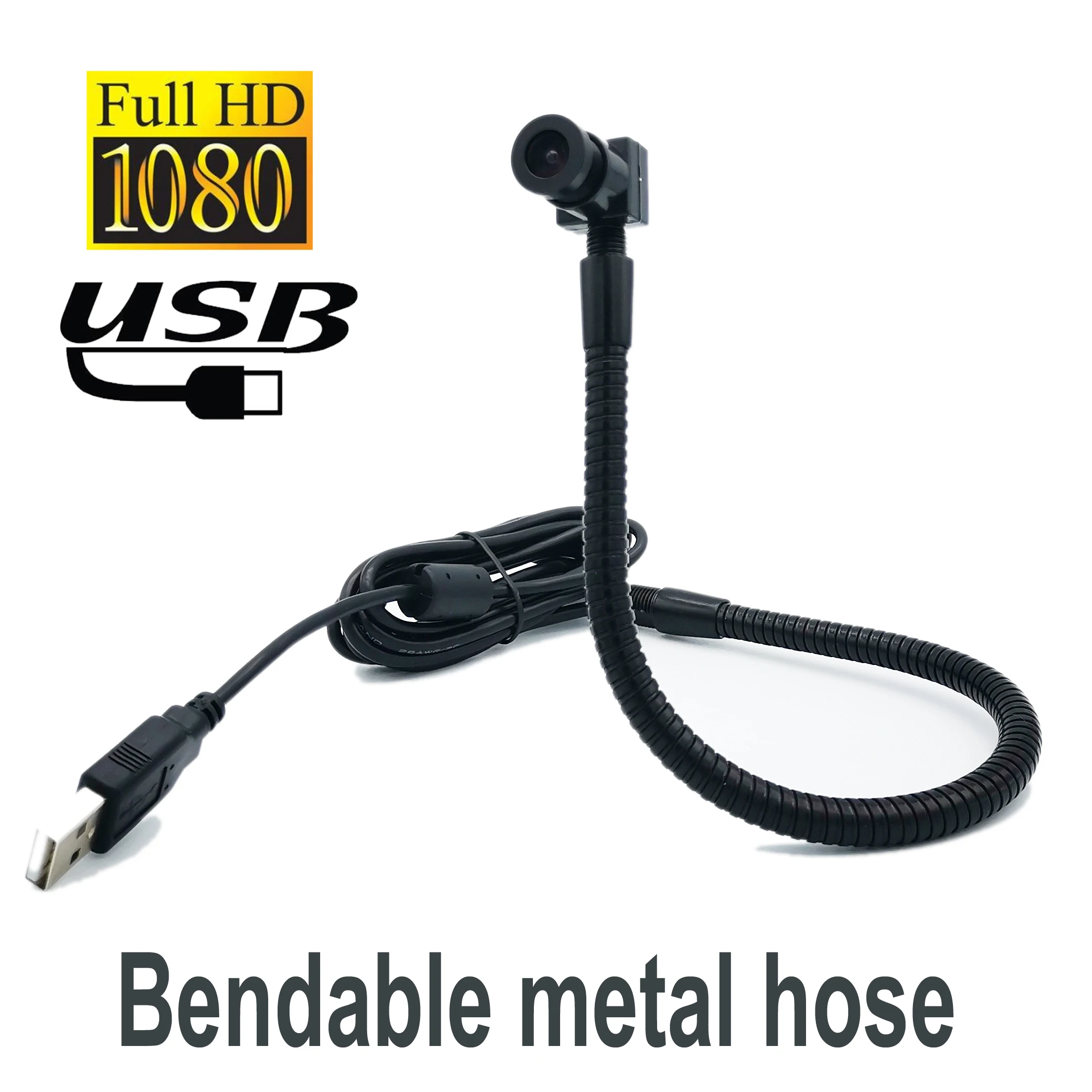 

Factory Sale Flexible USB Cable HD 1080P Mini USB Camera Module with 3.6MM Distortionless Lens Free Drive Pc Camera Module