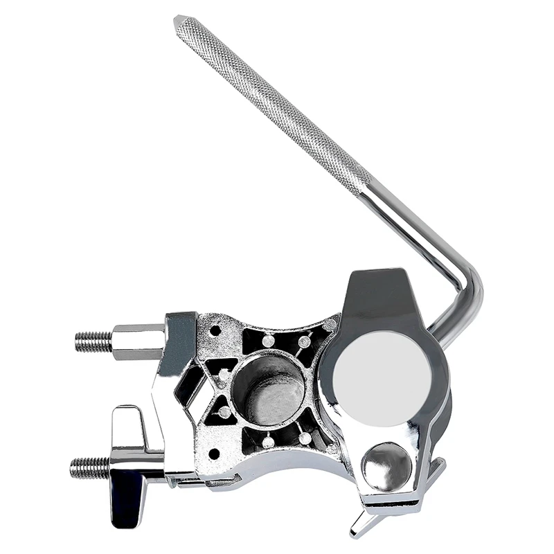 

1Pc Aluminum Alloy Drum Stand Extension Clip Rod Connecting Bracket Clamp Holder Percussion Drum Set for Cowbell Accessory Drum