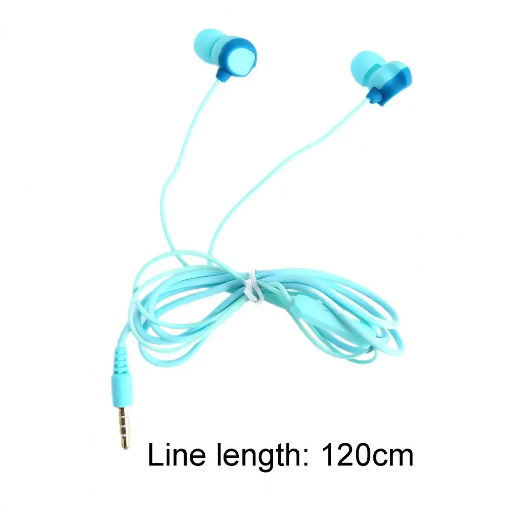 

3.5mm Universal Wired Headphone Noise Reduction Stereo In-ear Earphone Music Headset With Microphone For OPPO iPhone Huawei