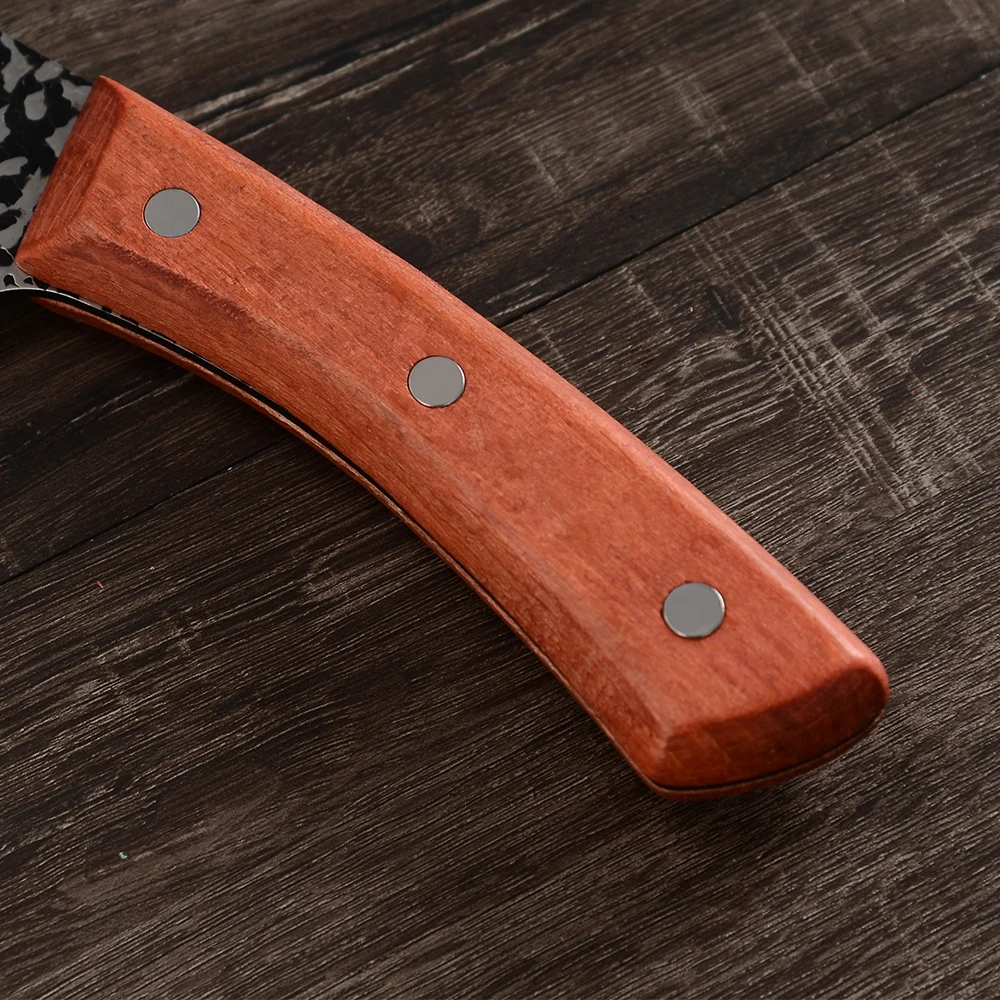 MUZ Forging Utility Kitchen Knife Stainless Steel Vegetables Fruits Slicing Chef Cutlery Home &amp Restaurant Japanese Cleaver | Дом и сад