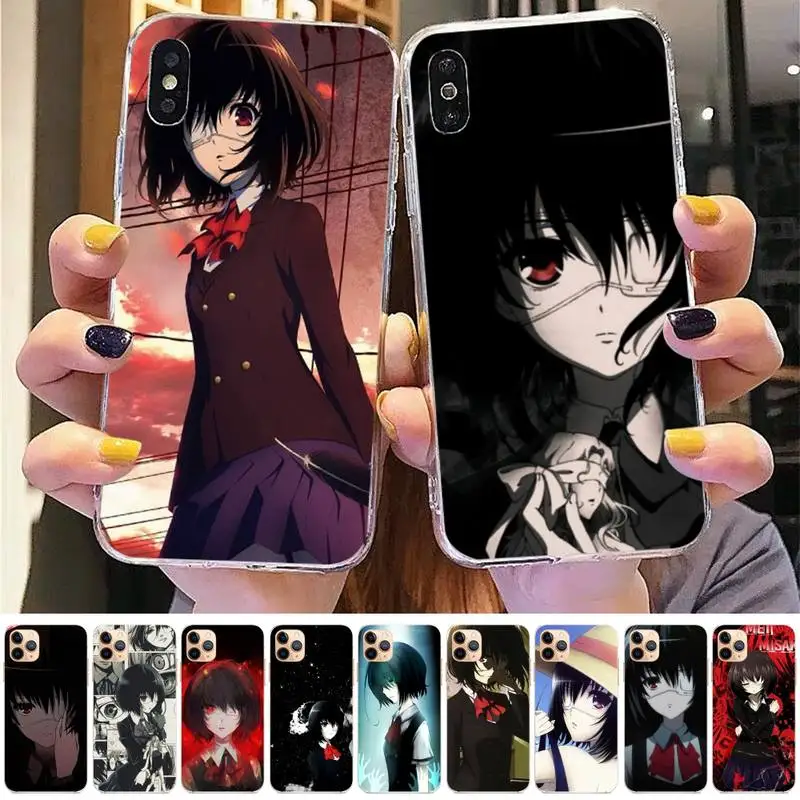 

Yinuoda Mei Misaki Another anime Phone Case for iPhone 11 12 13 mini pro XS MAX 8 7 6 6S Plus X 5S SE 2020 XR case