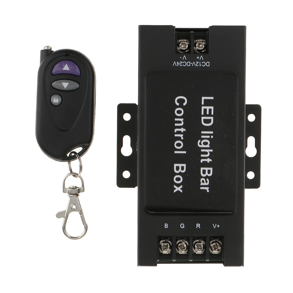 

Car LED Bar Strobe Controller Box with Wireless Remote 12-24V