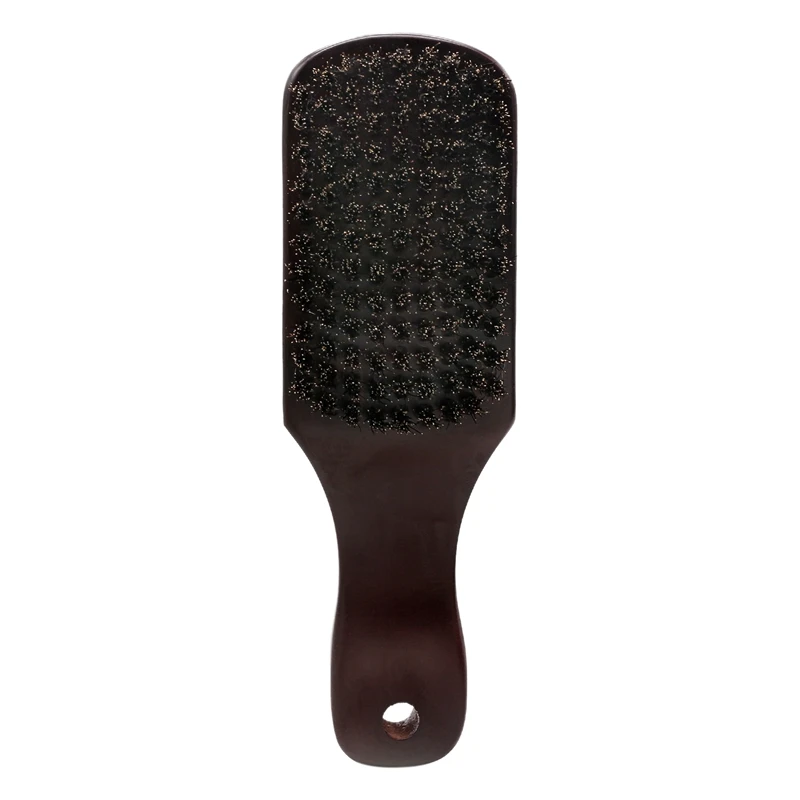 

1Pcs Pure Pig Bristles Medium Hardness Brush Beard Brush Men Beard and Beard Brush