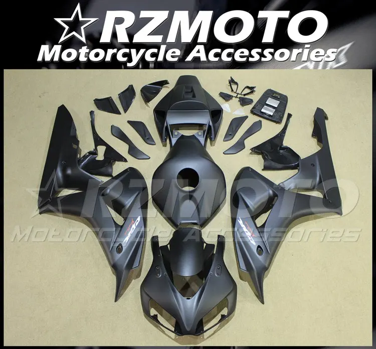 

New ABS whole Motorcycle Fairings Kit Fit For Honda CBR1000RR 2006 2007 CBR1000 06 07 bodywork set black matte