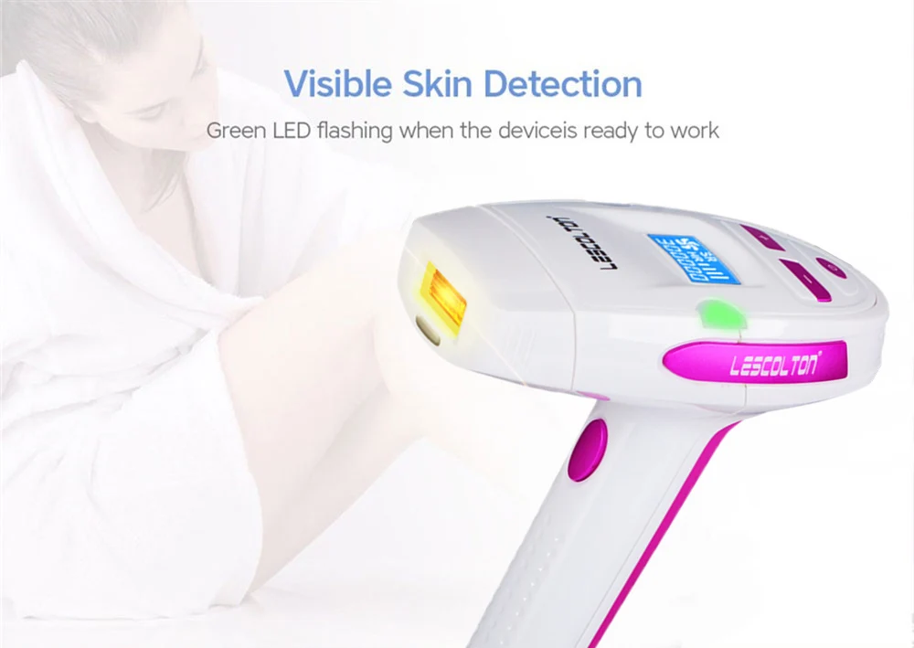 Lescolton IPL Электрический лазерный эпилятор для волос, эпилятор, постоянный Фотоэпилятор, устройство для удаления волос, лазерный Домашний Светильник, импульсы для женщин