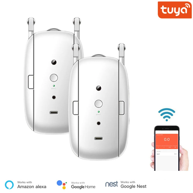 Модуль переключения занавесок Tuya Smart Life, Wi-Fi модуль для рулонных затворов, жалюзи, двигатель для умного дома, Google Home, Alexa, голосовое управление...
