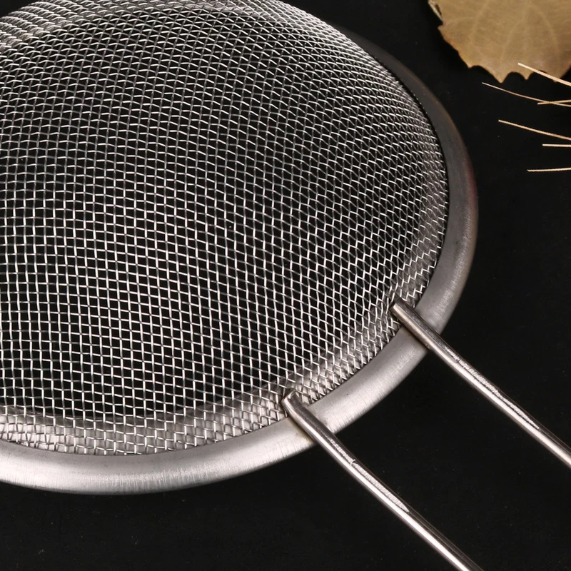 

Oil Lattice Colander Chinese Medicine Strainer Leakage Egg White Separation Bird'S Nest Strainer Stainless Steel Baking Tool