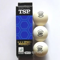 original tsp plastic table tennis ball 40 3 stars cp40 professional game ball table tennis rackets racquet sports