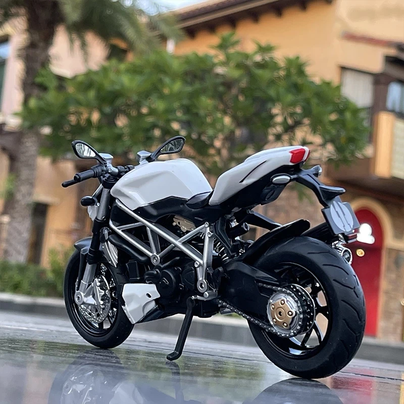Литые гоночные мини-модели из сплава Ducati-Streetfighter 1:12 коллекционные подарки