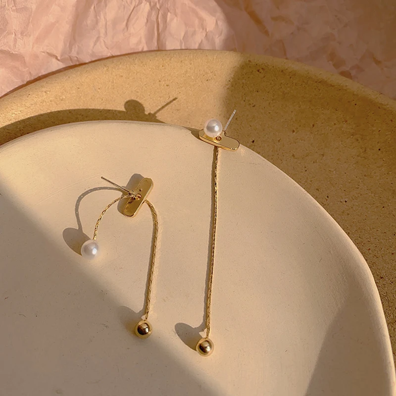 2 шт./компл. для женщин серьги модные свадебные туфли Украшенные жемчугом С