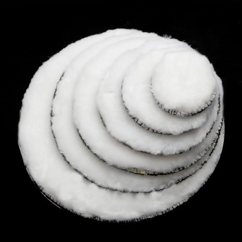

2''-7'' Polishing Pad Kit Artificial Woollen Buffing Pad Car Care Polisher Waxing Polishing Set HIgh Quality