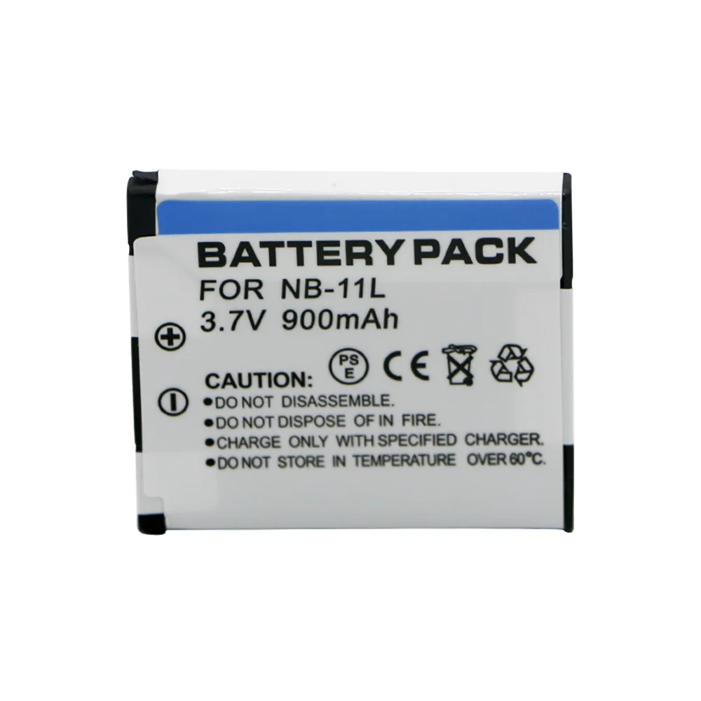 1 шт. Сменный аккумулятор для камеры Canon PowerShot SX420 IS IXUS 3 7 SX430 900 В 190/185 мАч|Цифровые