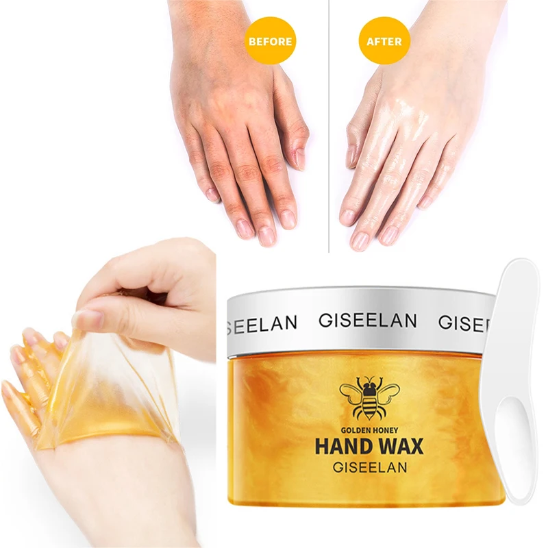 

Gold Honey For Hands Mask Hand Wax Whitening Moisturizing Repair Exfoliating Calluses Filming Anti-Aging Hand Skin Cream 150g