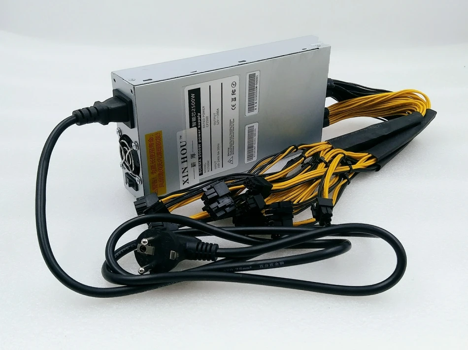 Блок питания ZEC BTC LTC BCH для майнинга 2500 Вт PSU Antminer S9 S9j S9k L3 Z9 Z11 Z11e B7 Z1 + A9 Ebit E9i E10.2 E110.3