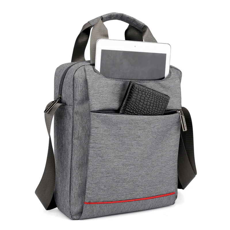 

High Quality Men Handbags Nylon Travel Waterproof Shoulder Bags Multi-Function Large Business Crossbody Casual Bag New