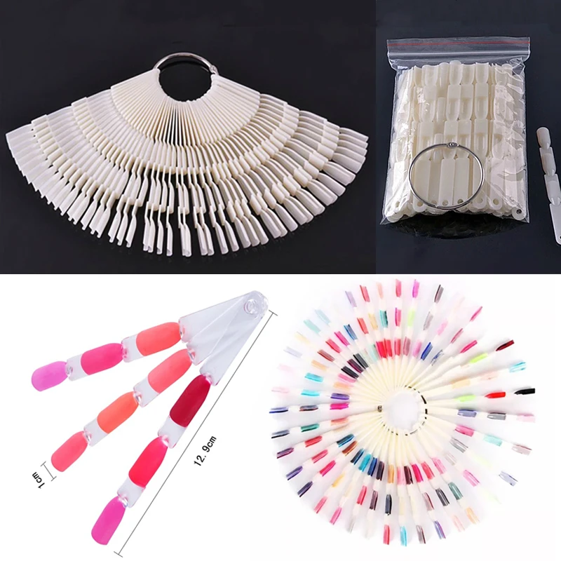 150 шт./упак. палитра лаков для ногтей цветовая диаграмма ложные советы палка