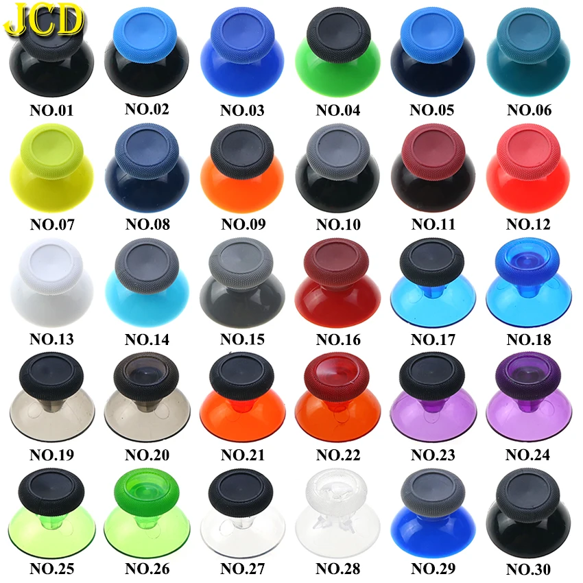 

JCD 30Color 3D Analog Joystick Stick Caps For XBOX One Elite Controller Analogue Thumbsticks Mushroom Cover For Xbox Series S /