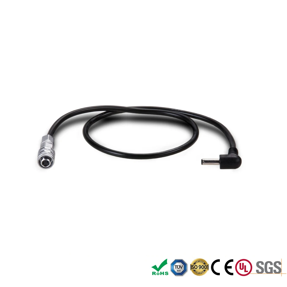 Кабель питания Tilta 12 В Micro DC Male Barrel для BMPCC 4K 6K камеры Weipu SF6 2 Pin Female боковые ручки