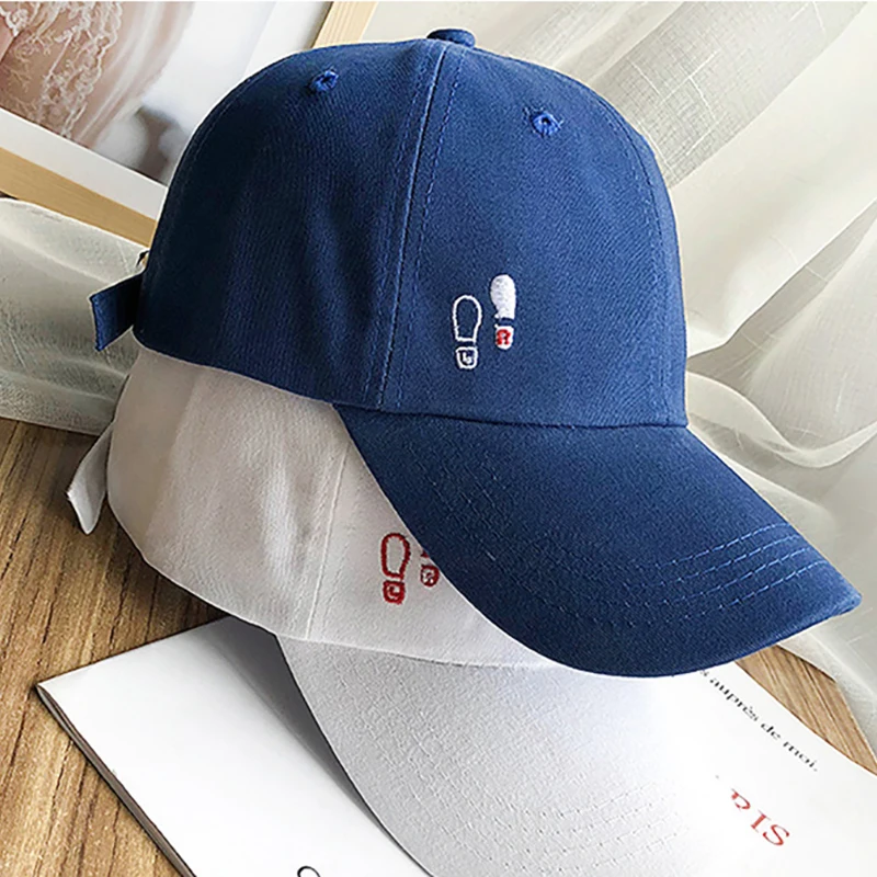 

New Spring Cotton Men Women Summer Outing Street Sunshade Snapback Hip Hop Punk Simple Fashion Letters Embroidery Baseball Cap
