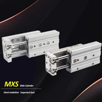 smc type dual rod rail air pneumatic slide cylinder mxs12 mxs12l mxq12 mxq12l mxs16 mxs16l mxq16 mxq16l