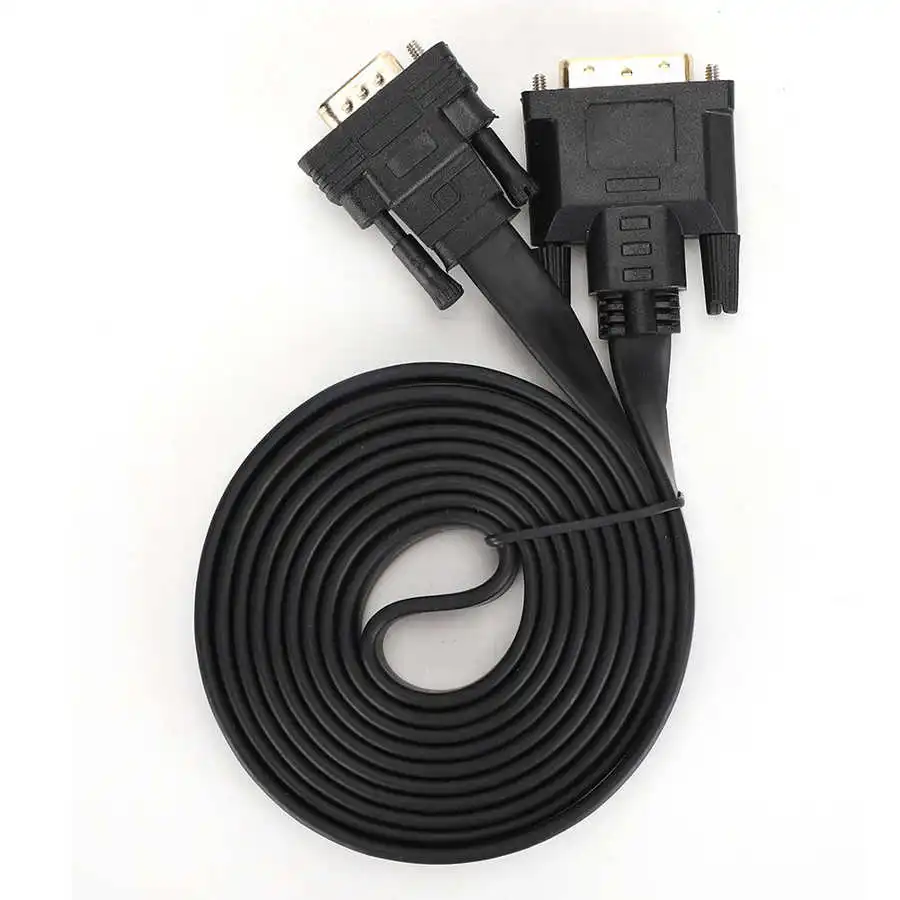 Протектор шнура DVI 24 + 1 для конверсионного кабеля VGA Переходник штекер-штекер