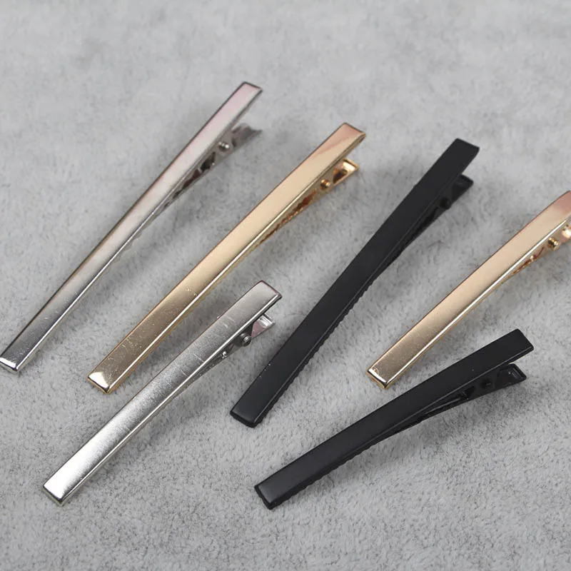 20 шт./лот заколка Аллигатор родий золото черный базовый цвет заколки для волос