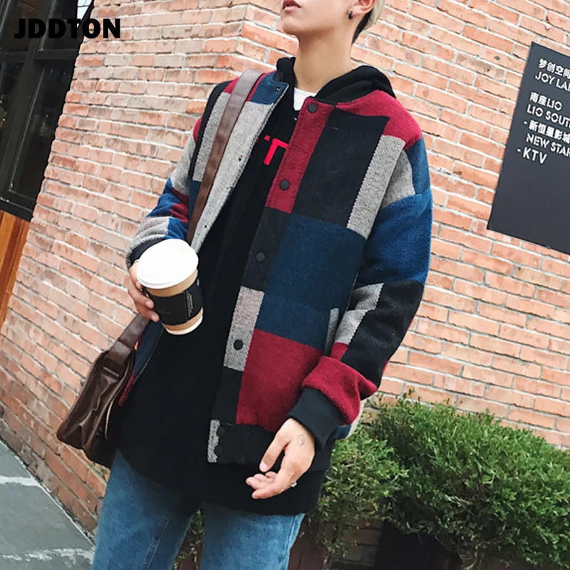 JDDTON осенний мужской Летающий костюм стильный свитер Мужская Уличная одежда